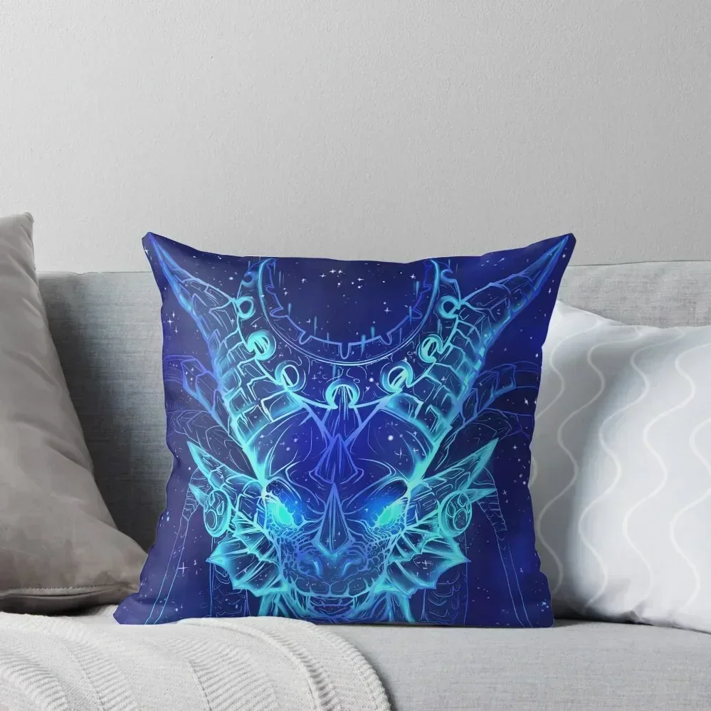 Ysera The Dreamer Green Dragon Aspect Throw Pillow Decorative Sofa Cushions Luxury Pillow Cover pillow