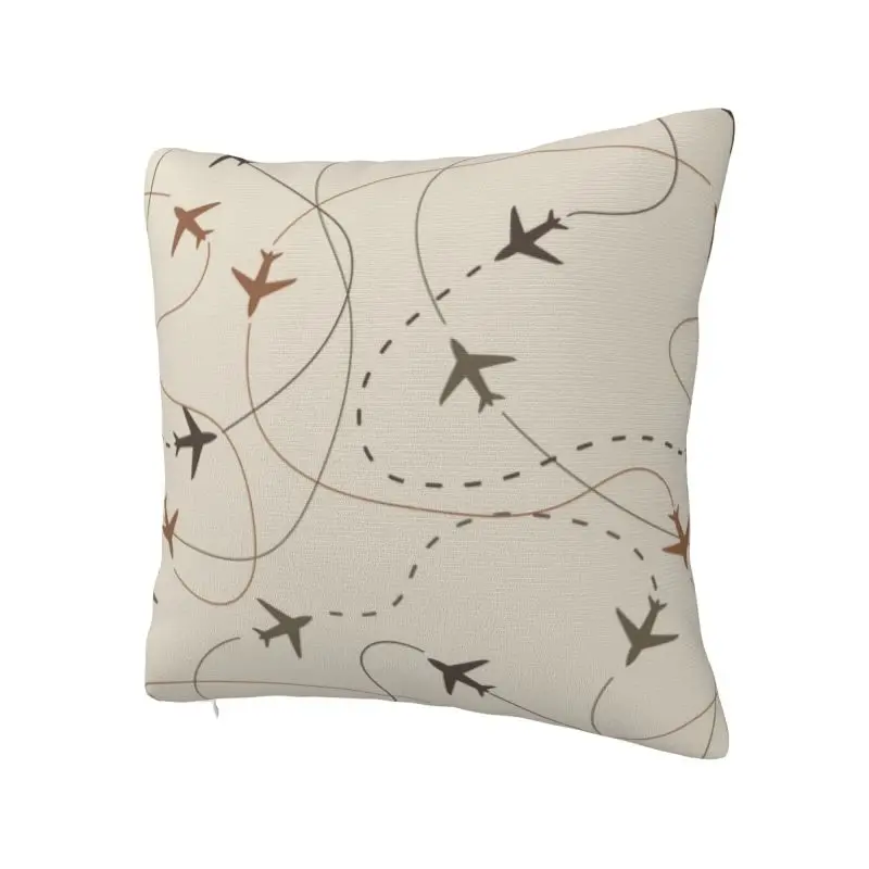 Busy Airspace Luxury Pillow Cover Bedroom Decoration Pilot Air Fighter Sofa Cushion