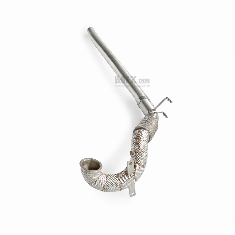 

Suitable for Volkswagen Arteon 2.0T quattro 2018-2023 stainless steel downpipe with insulation cover performance downpipe