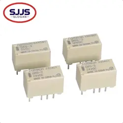 【10-2PCS】G6S-2 5VDC 12VDC 24VDC Signal Relay 8Pin DC 5V 12V 24V 2A Mini Signal Switch Relays