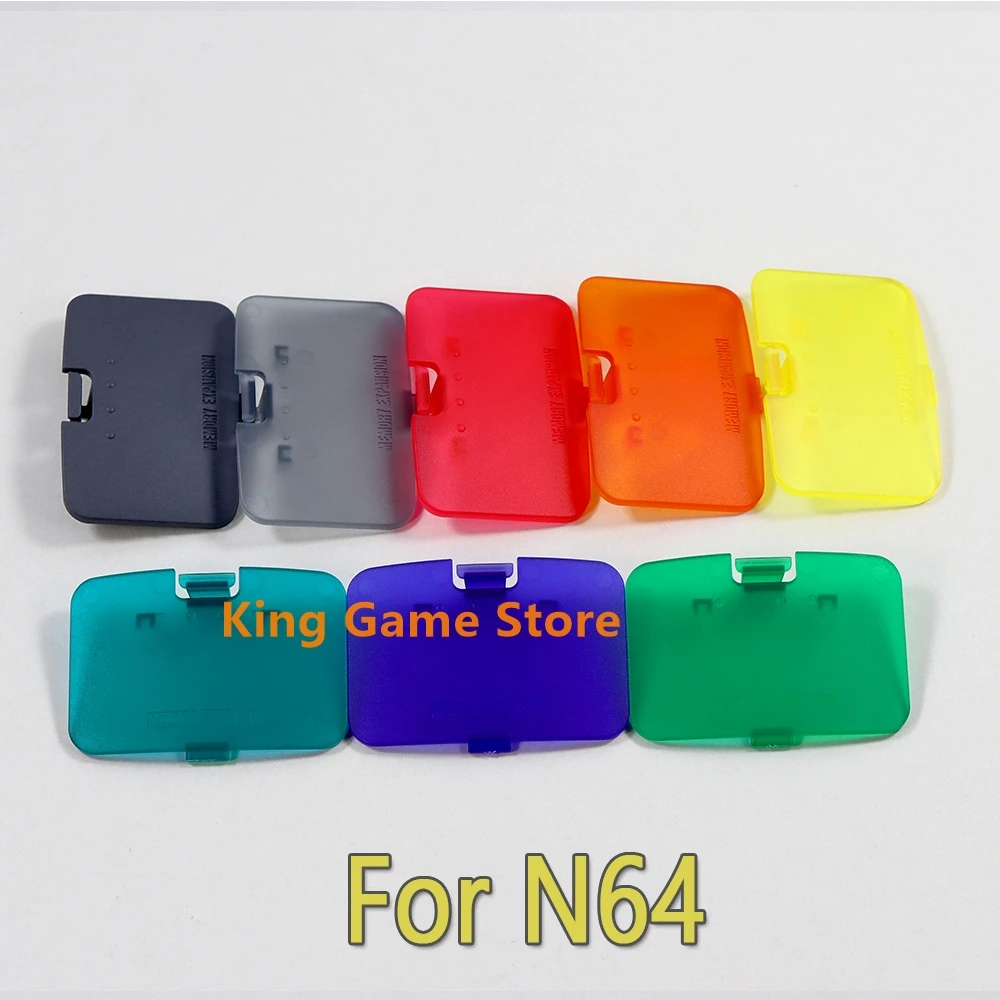 50ピース/ロットマルチ色メモリトップカバーパックN64ジャンパー朴64メモリ拡張ドア交換部品
