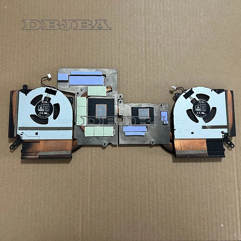 

Laptop CPU GPU Cooling Fan For Lenovo Legion 5 Pro 16ACH6H 16ach6 R9000P Y9000P 2021 5H40S20277 82JQ 10V 0.8A Heatsink