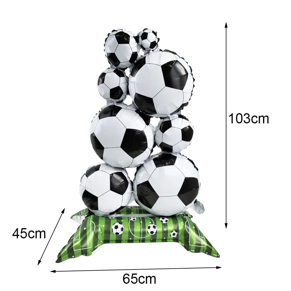 Voetbal Thema Wegwerp Servies Set Papieren Borden Kopjes Servetten Tafelkleed Jongens Sport Voetbal Verjaardagsfeestje Decorbenodigdheden