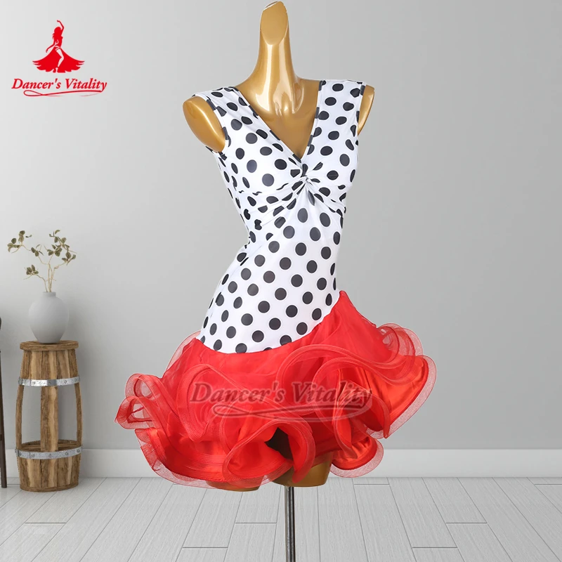 Latin Dance V-Neck … - image