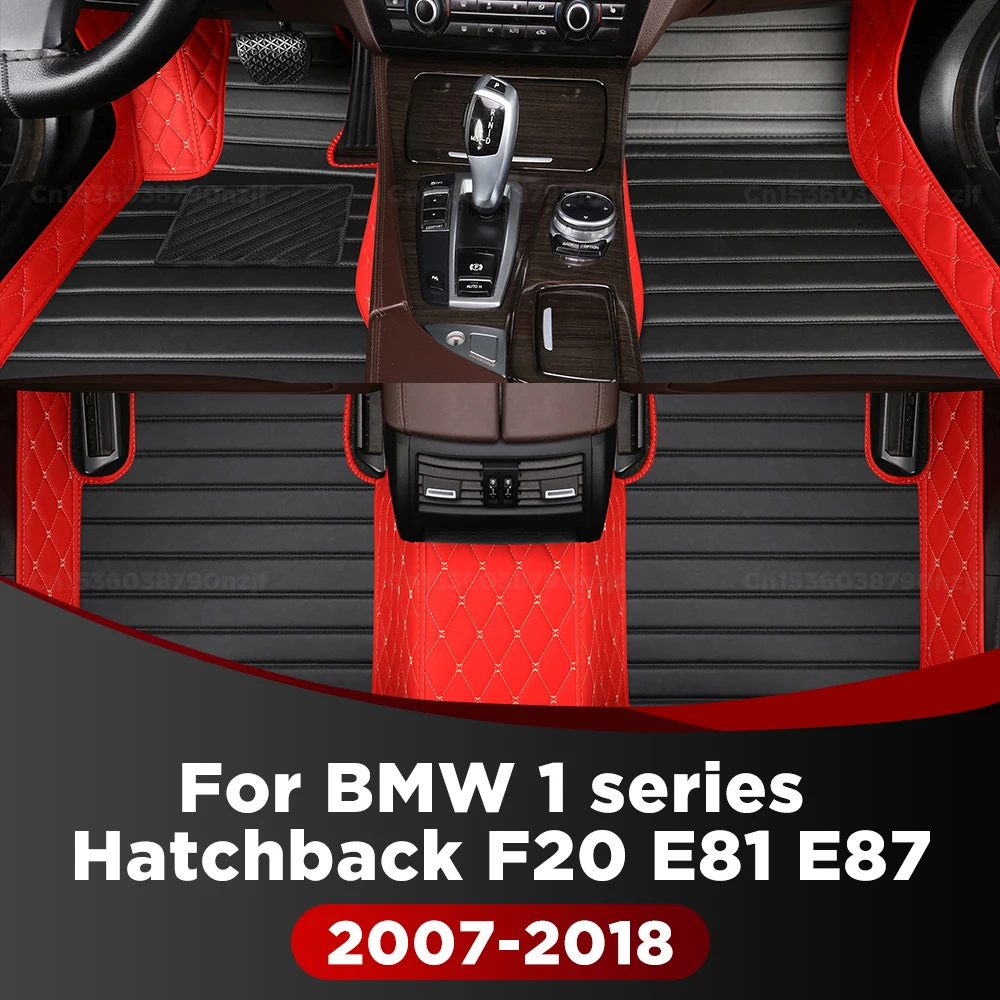 

Для BMW серии 1, хэтчбек F20 E81 E87 2007-2018 гг., автомобильный коврик на заказ, автомобильный ковер, аксессуары для интерьера, защитные