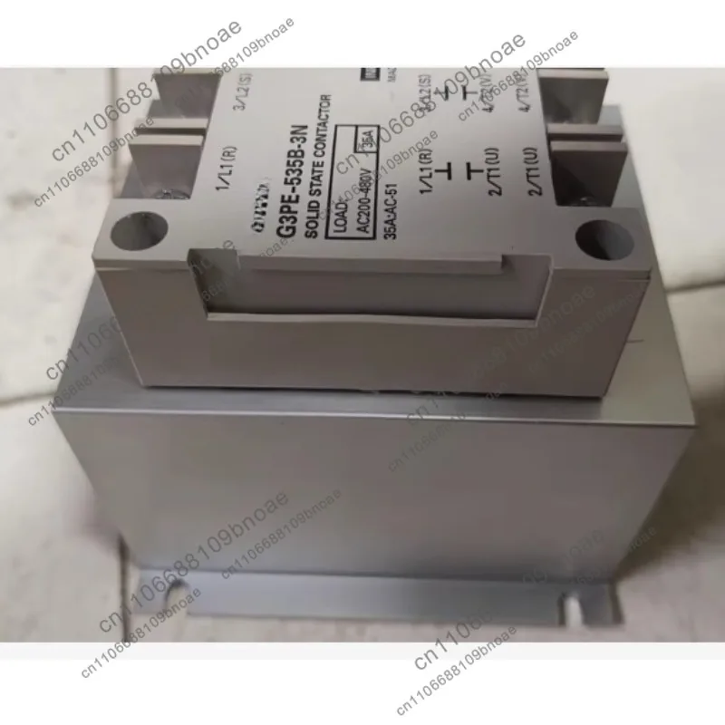 G3PE-535B-3N three-phase solid state relay, input DC12-24V, output AC200-480V, 35A high power, tested OK