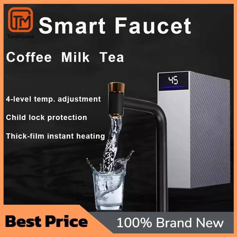 【Best Selling】Luckboil Smart Instant Hot Water Tap 4 In 1 Chilled Boiling Stainless Steel Kitchen Boiled Match With Water Filter