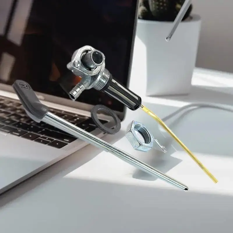 Set of DIY Motorcycle Fuel Valve Accessory Fits VESPA PX 125 150 200 77-83, Petcock Shut Off Switch