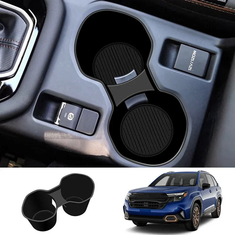 

Car Center Console Cup Holder Silicone Water Cup Holder For Subaru Forester 2025 Interior Accessories