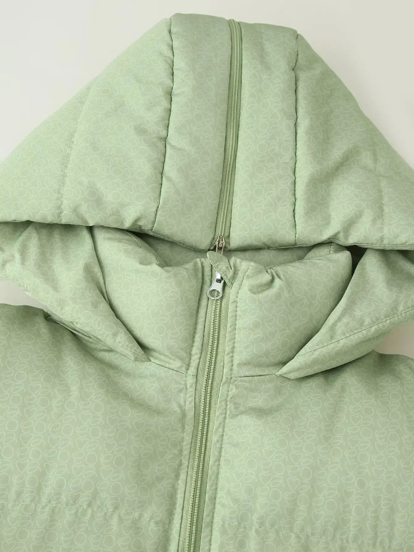 DiYiG WOMAN 2025 winter new fashion multi-color hooded long sleeve cotton-padded jacket all-match zipper coat Outerwear Mujer