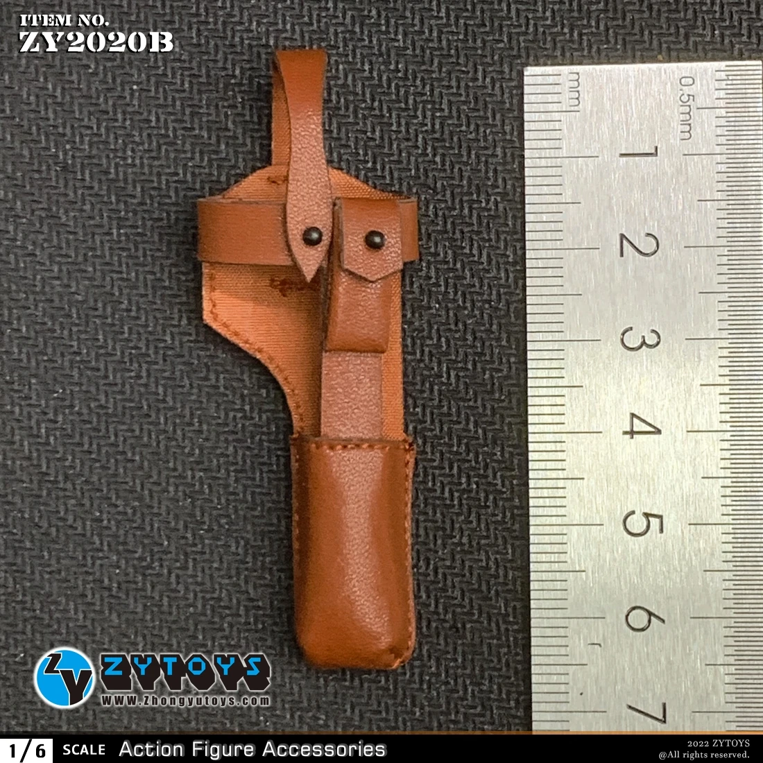 ZYTOYS 1/6 WW2 German Army Mauser C96 Leather Holster Tool Army Model 12 Inch Action Figures Accessories without Weapons