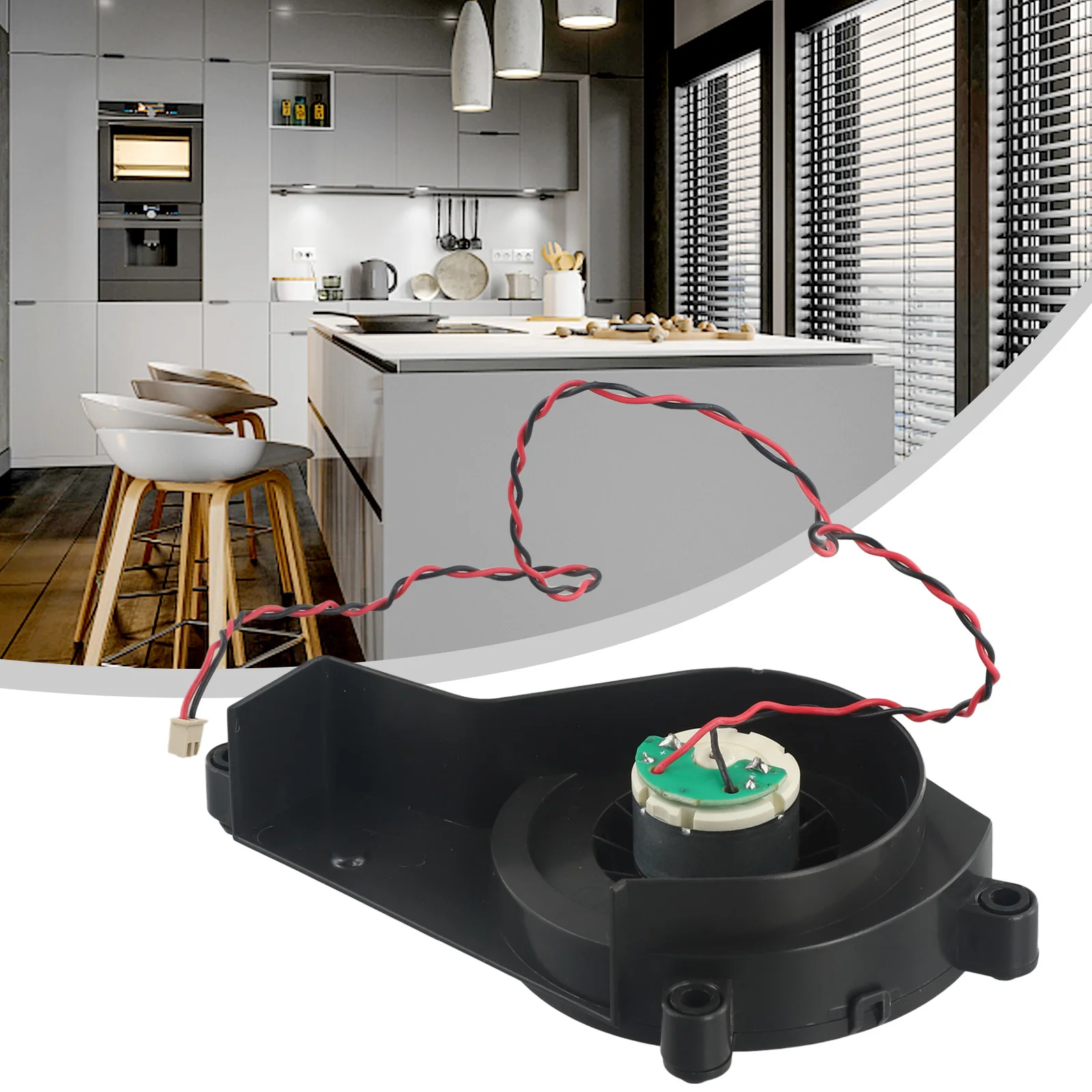 

Suction Motor Main Engine Motor 10001014 Black For ECOVACS Replacement For Home Brand New Cleaning Vacuum Parts