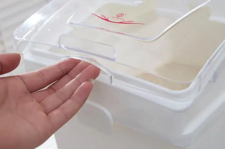 New Trendy Household Moisture-proof And Insect Proof Sealed Rice Storage Container Plastic Rice Storage Box Rice bucket