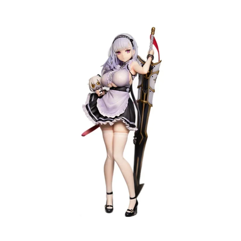 

maid figure outfitting beautiful girl animation two-dimensional model ornament