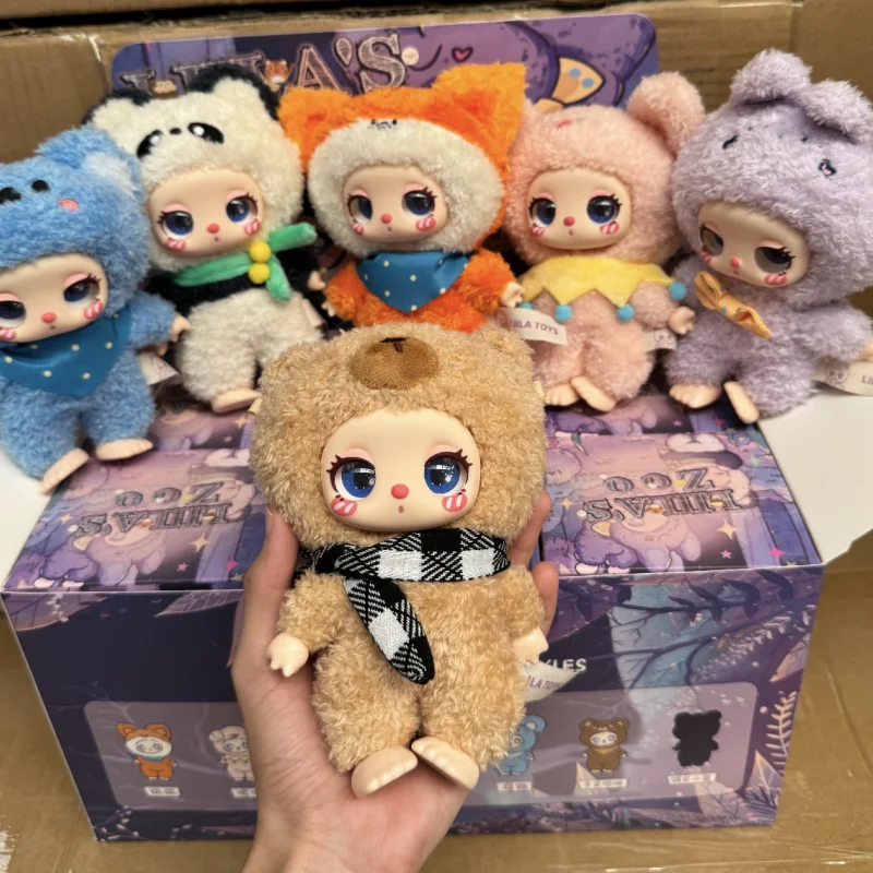 

New Genuine Liila 2 Generation Vinyl Series Blind Box Tide Play Cute Doll Liila'S Zoo Kawaii Bag Pendant Box Gifttoy Mystery