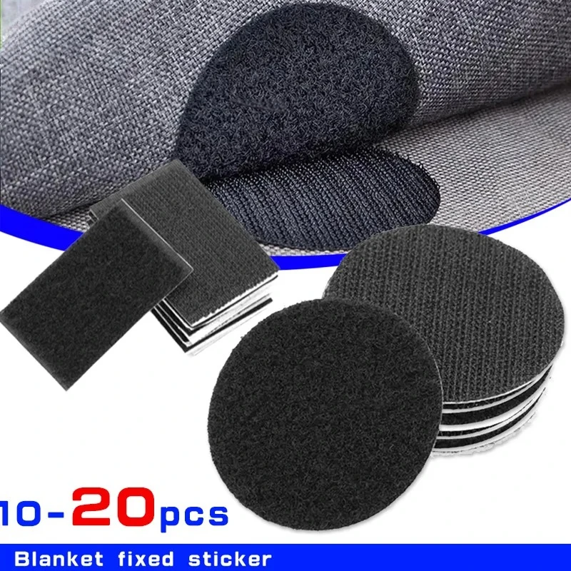 New 10PCS Universal Car Floor Mat Tapes Carpet Tape Self-adhesive Floor Mat Fixing Stickers Fastener Clip Retention Holders Grip