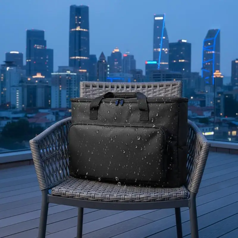 Monitor Carrying Bag with Soft Cushioning Foam Full Protection Cover Fit 24/25/27/32 Inch Screens for Office Relocation Travel