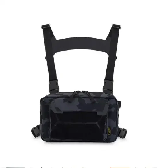 Chest Bag Hunting Vest Outdoor Camping 2024 NEW Shoulder Backpack Men Camo Motorcycle Bag Cycling Climbing Belly Fanny Pack Bike