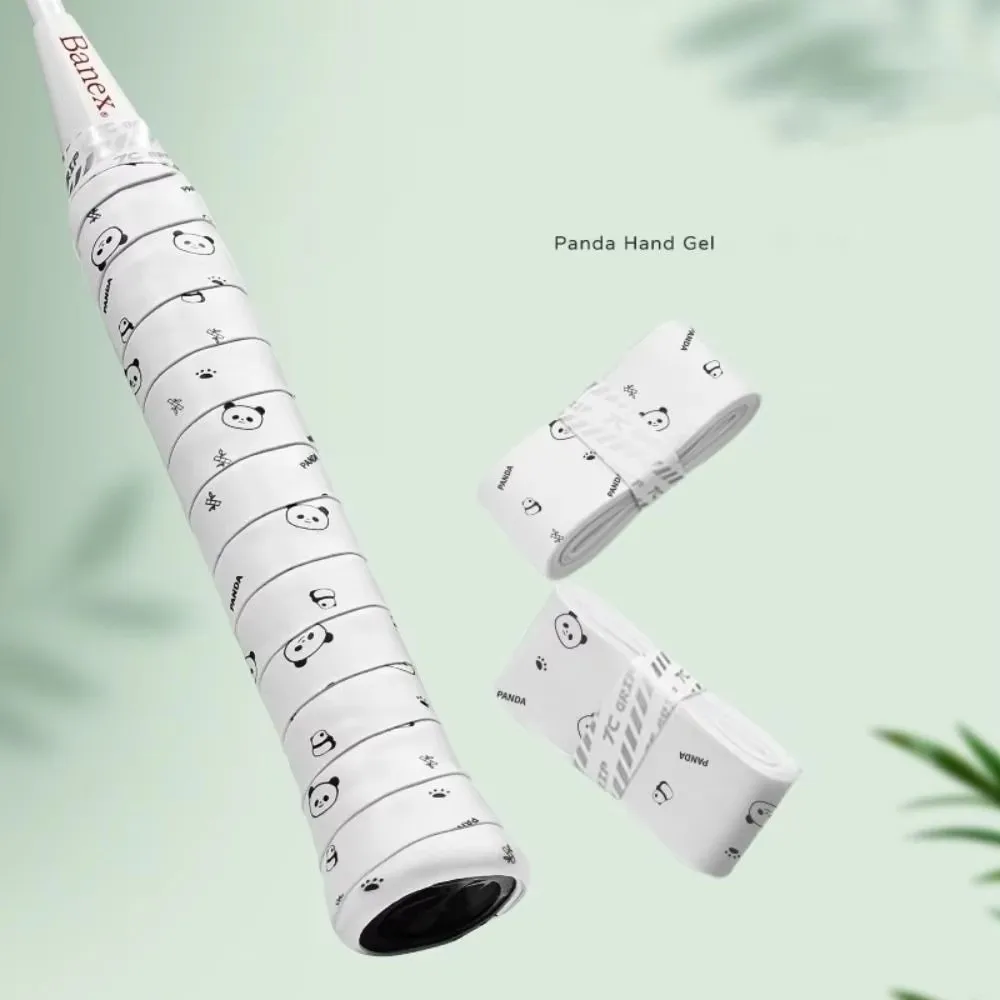 

PU Badminton Handle Wrap Tape Sweat-absorbent Non-slip Badminton Racket Handle Grip Shock-absorbing Print Fishing Rod Grip Tape