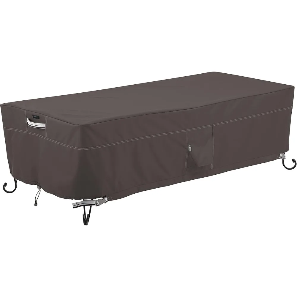 

Waterproof 60-Inch Rectangular Outdoor Fire Pit Table Cover