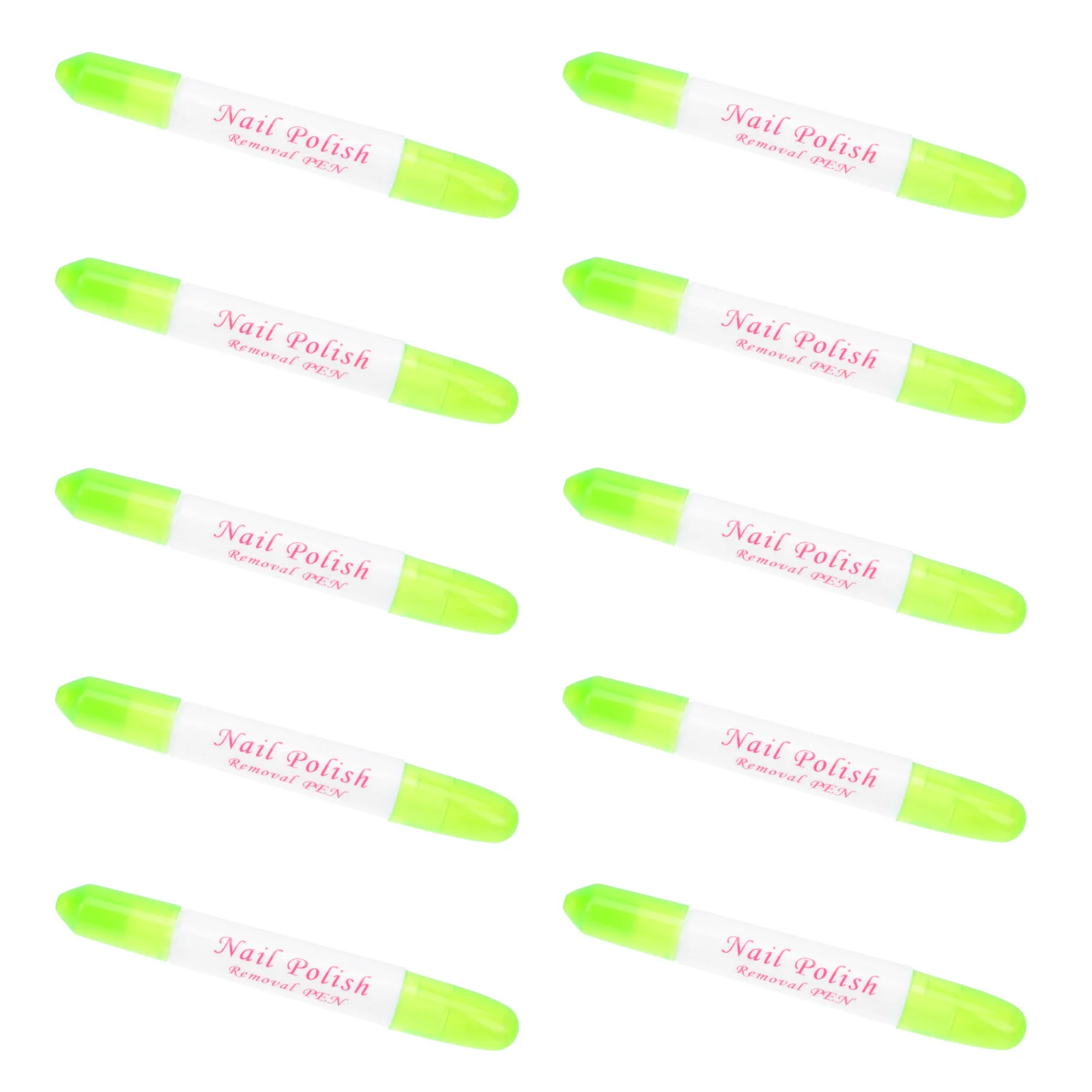 10 قطعة قلم إزالة طلاء الأظافر ماص الصوف معبأ مزيل هدية عملية اختيار أقلام مانيكير مزيل طلاء الأظافر أقلام #2