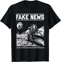 Moon Landing Hoax Apollo 11 1969 Conspiracy Fake T-Shirt