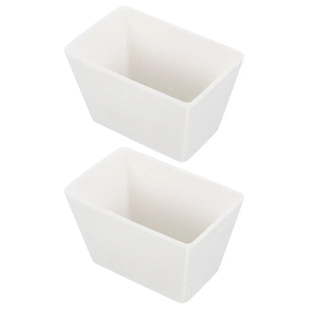 2Pcs Ceramic Sugar Packet Holders Smooth Tea Bag Storage Containers for Kitchen Cafe Small Organizer Bowls Sugar Packet Holder