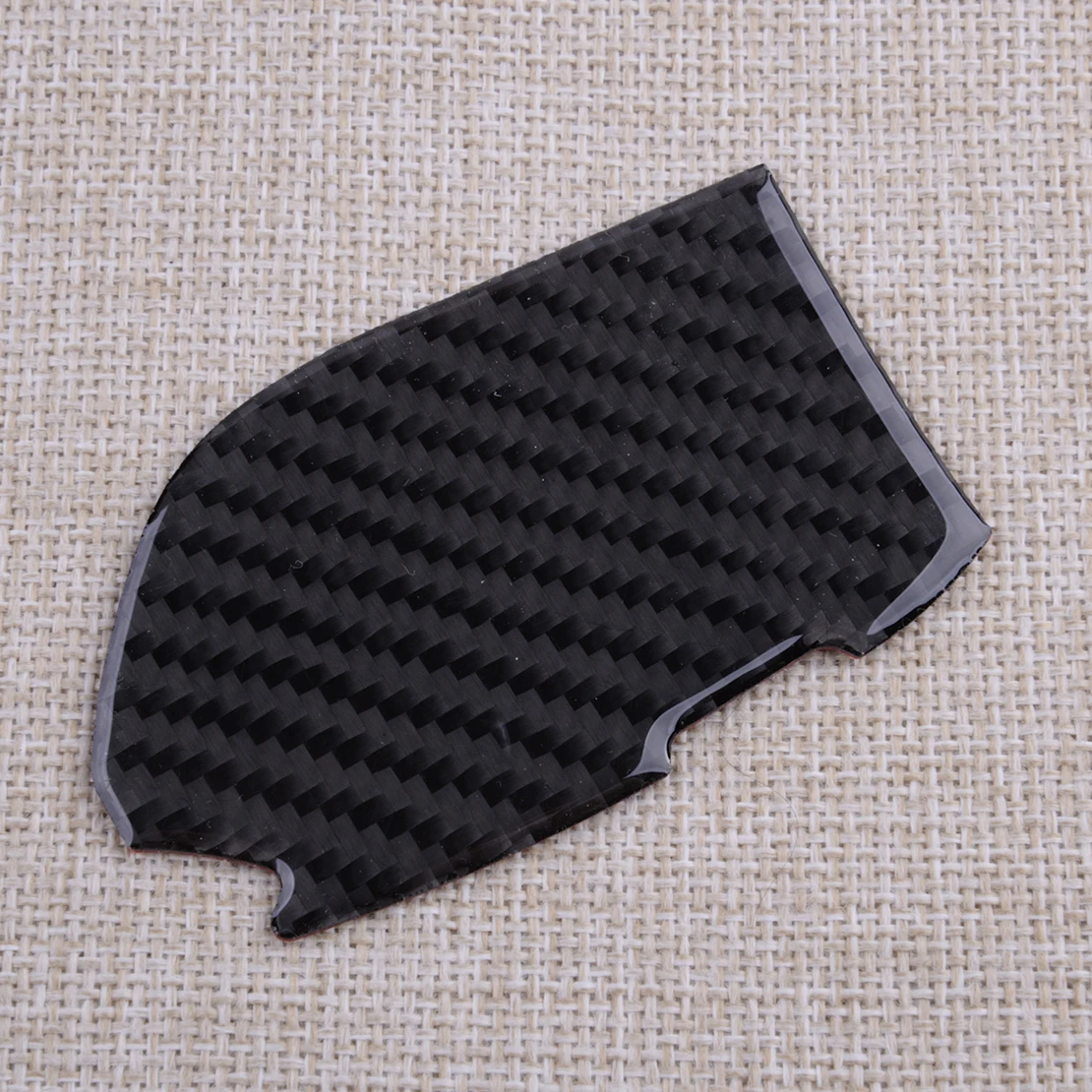 New 2pcs Black Carbon Fiber Car Interior Door Handle Bowl Cover Trim Fit for Chevrolet Camaro 2015 2014 2013 2012 2011 2010