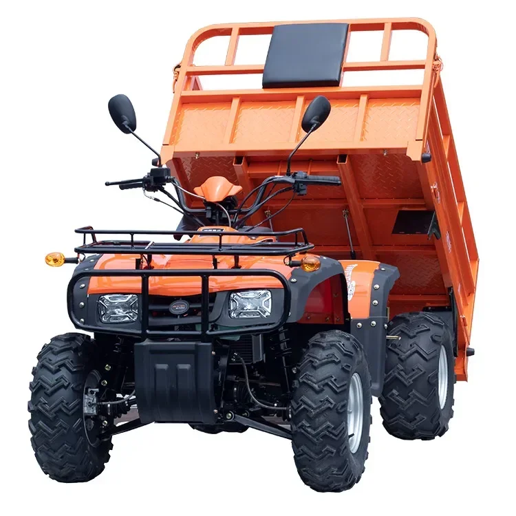 New Farm Quad ATV 250cc Water-Cooled Quad Bike Farm ATV With Trailer