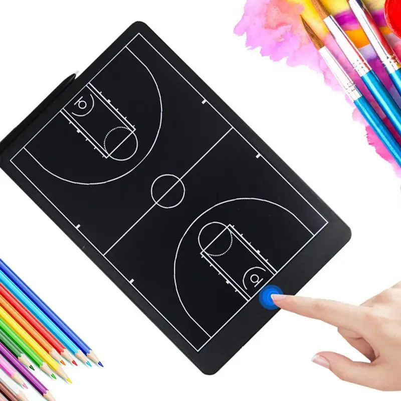 

CoachTactical Board Football TacticalBoard Electronic Coaching Board Basketball Digital LCD Coaching Board For Marker Training