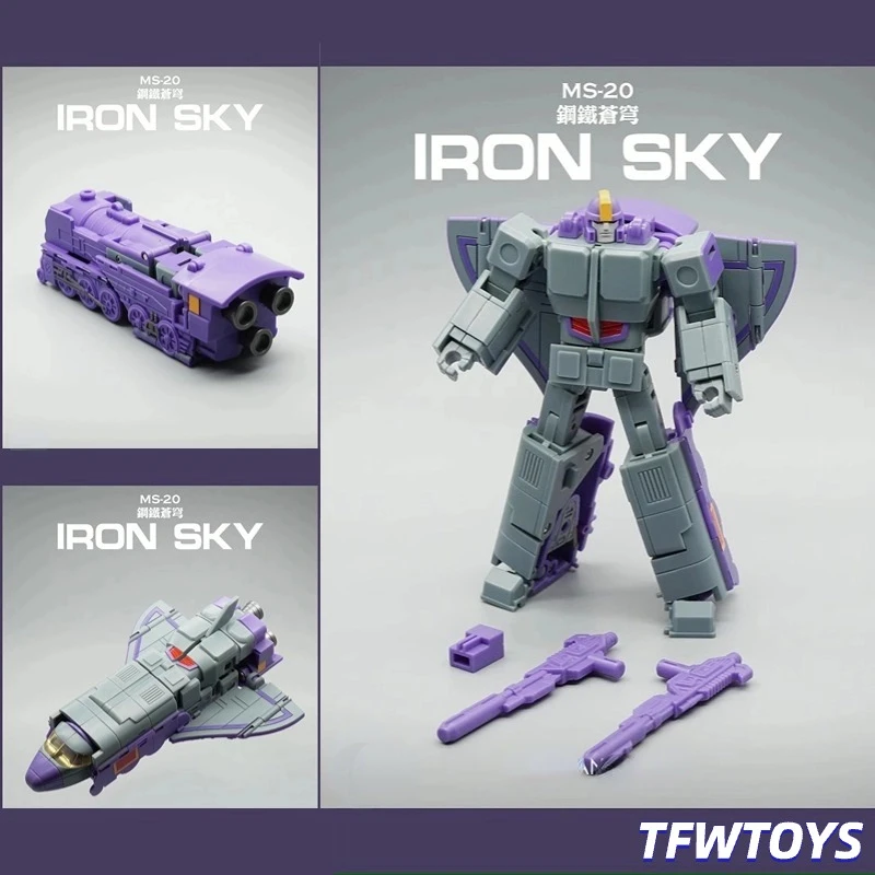 In Stock Transforming Toy MFT MS-20 MS20 Iron Sky Astrotrain Triple Changers G1 Warrior Action Figures Toys Gifts