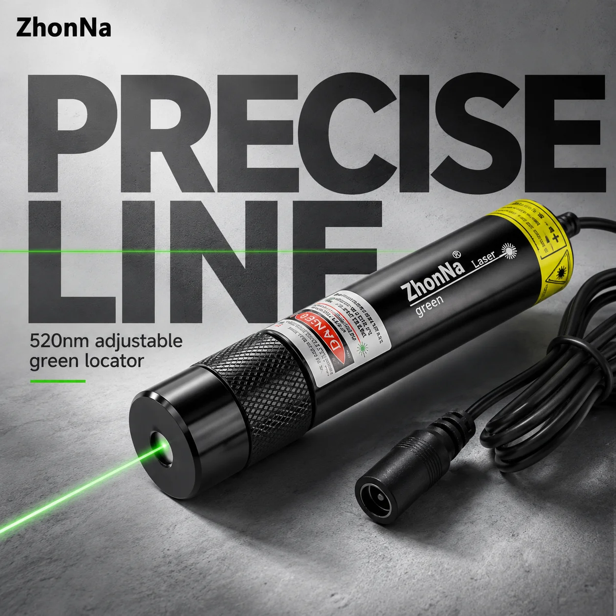 660nm Red Woodworking and Stone Cutting Equipment Laser Positioning Module 200mW Horizontal Line and Cross Optional DC3V