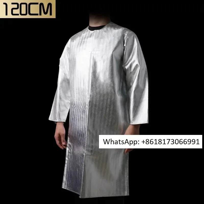 1000 degree high-temperature resistant, fireproof, and heat-insulating clothing, protective clothing, aluminum foil coat