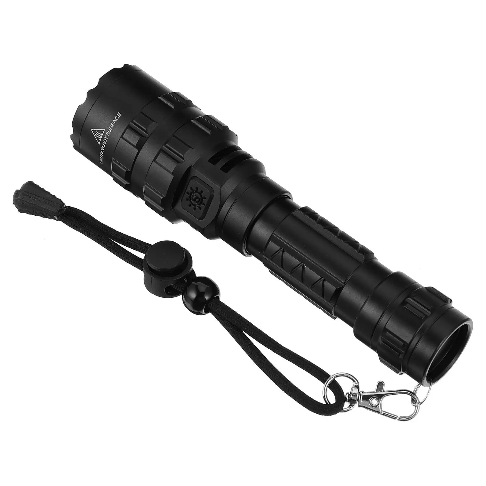 

USB Rechargeable Flashlight High Power LED Flashlight Wide Angle Beam for Outdoor Camping Hiking Survival Gear