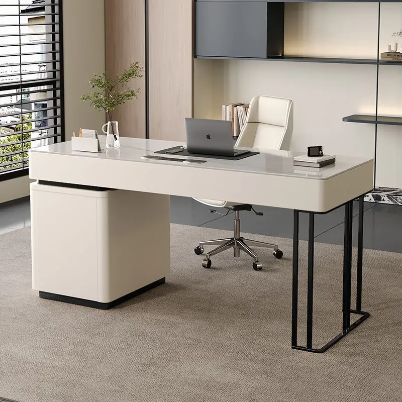 

Slate book senior table study light luxury desktop computer table simple modern writing desk single boss