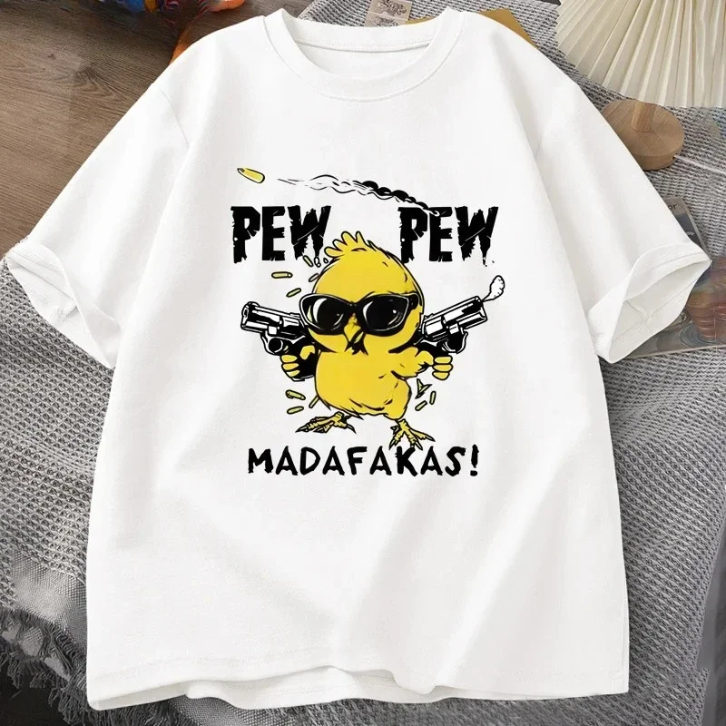

Pew Pew Madafakas Забавные графические футболки Crazy Cat Футболка с принтом Повседневная футболка с коротким рукавом для взрослых с юмором Женская одежда Y2K