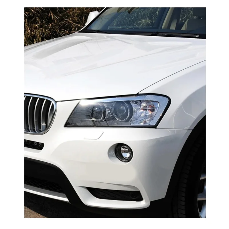 Faro Borsette Copertura Del Faro Testa Della Lampada Lente di Vetro Per BMW X3 F25 2010 2011 2012 2013 Sinistra