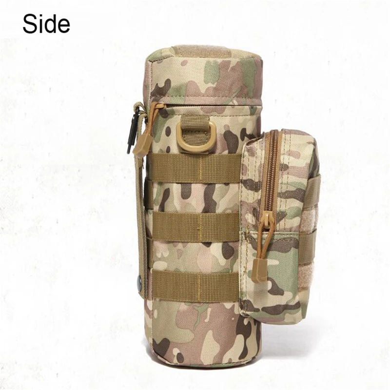 Travel Tool Kettle Set Outdoor Tactical Military Molle Water Bag For Camping Hiking Fishing Shoulder Bottle Holder Bottle Pouch