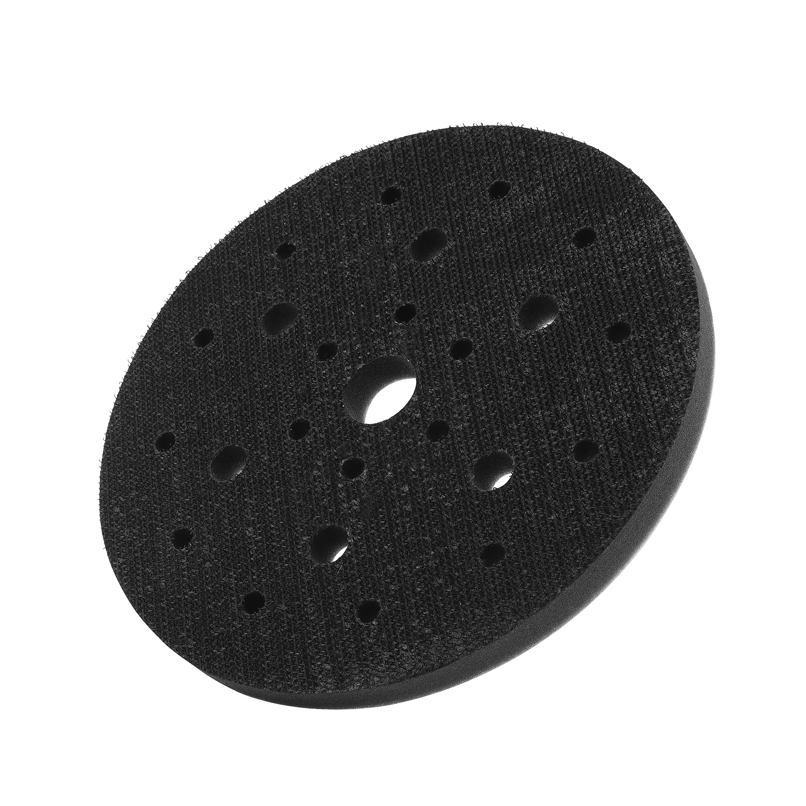 6-Inch 25 Holes Interface Pad Hook and Loop Soft Density Sponge Cushion Buffer Backing Pad Polishing Sponge Cushion Pad