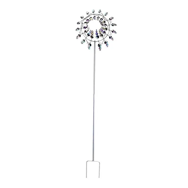 AA05 Metal Windmill Is Suitable For Courtyard, Suitable For Home Garden Courtyard Outdoor Decoration, Multicolor