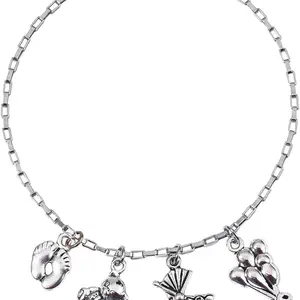 Legierung schaukelt Horece Pagens, um DIY -Schmuck, Babyflasche, Ingwerbrotmann Spielzeug, tibetisches Baby, 20pcs zu machen 10 Hauptverkaufsanhänger Bebe - №8