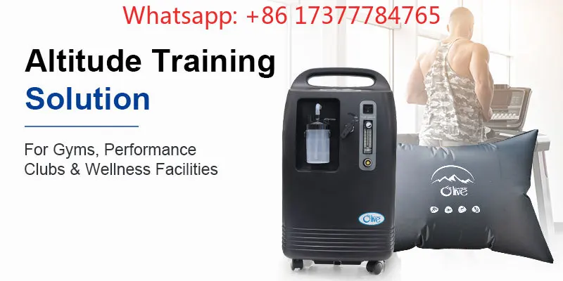 7000m simulated high-altitude hypoxia training machine hypoxic generator, suitable for athletes,with a 100-liter air storage bag