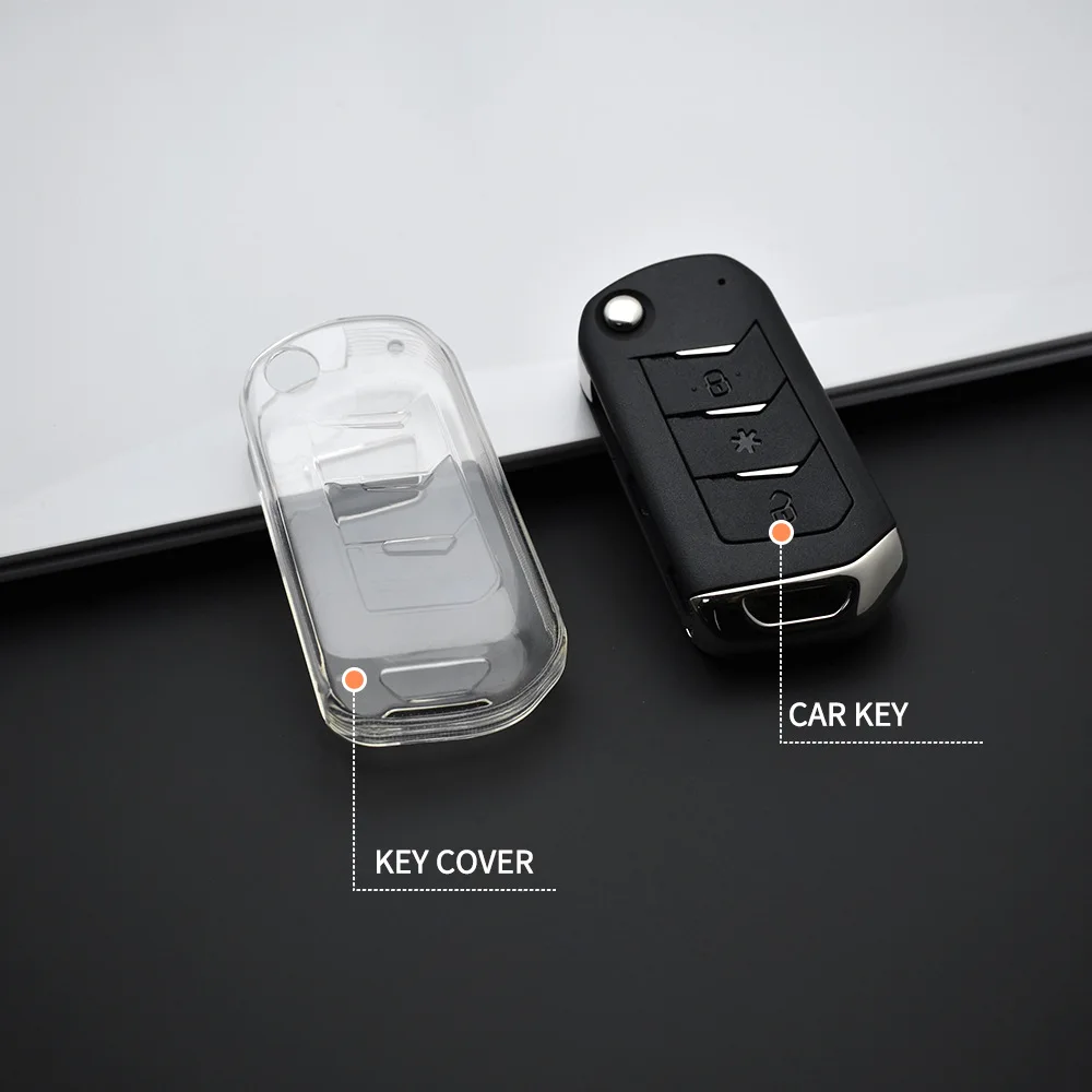 

Suitable for India Mahindra Car Key Shell Mahindra All-inclusive Transparent XUVe8 Key Bag
