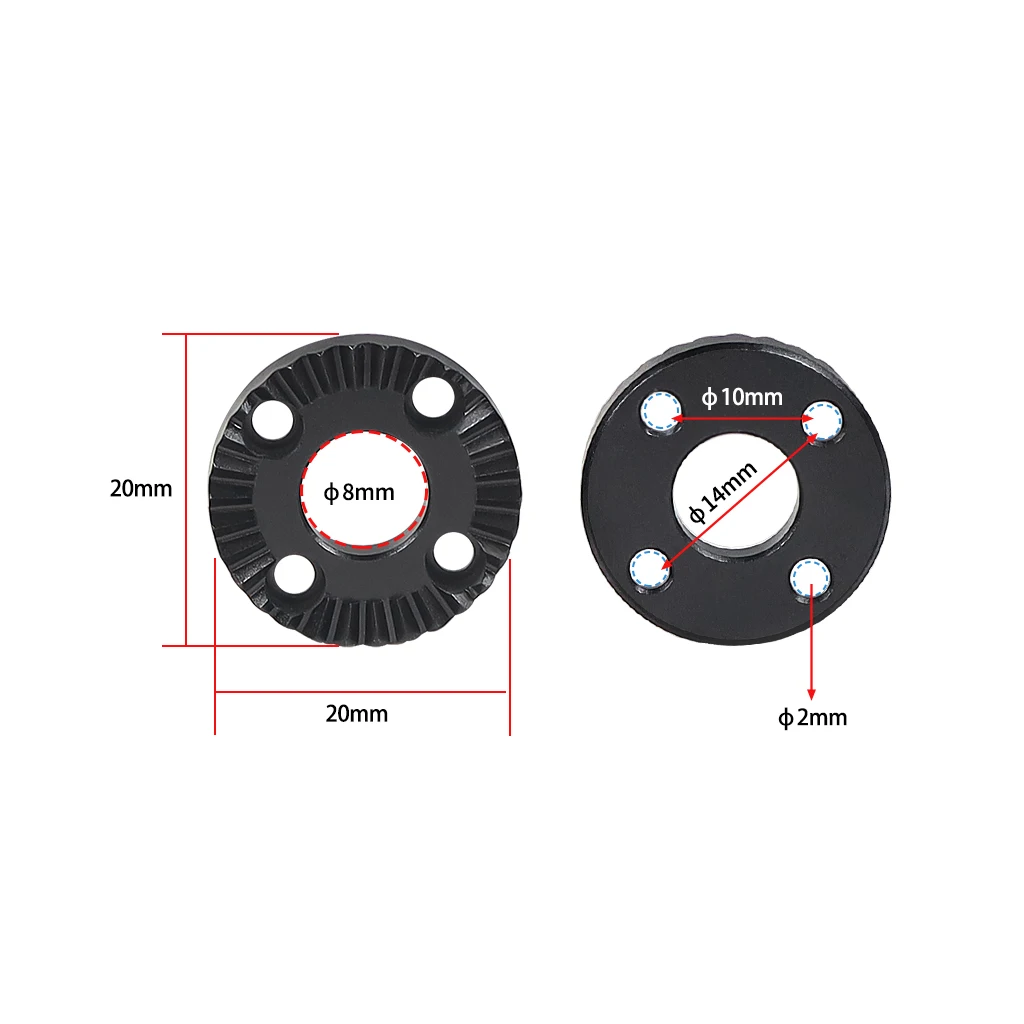31,8mm 20mm Arri Rosette Mount Adapter Getriebe Kopf Stecker mit M3 M2 Schraube für Kamera Käfig Griff Grip fotografie Mithelfer – Detail 19
