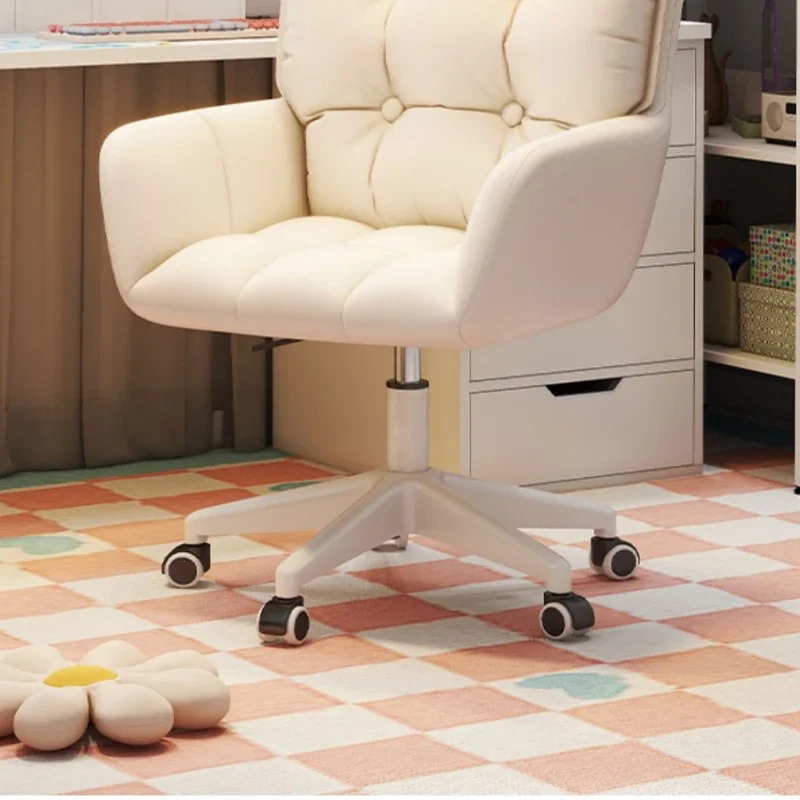 Boss Arm Mobile Office Chair Computer White Vanity Comfy Cute Swivel Office Chair Conference Cadeiras Gamer Office Furnitur