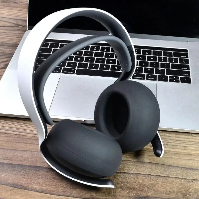 QX2B Professionelle Ohrpolsterabdeckung für Kopfhörer Silikone Fall Earpads Protectors