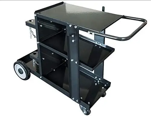 Weldpro Multi Function 3 Tier Welding Cart. Tig, Mig, Or Plasma, Gas Bottle And Accessory Storage.