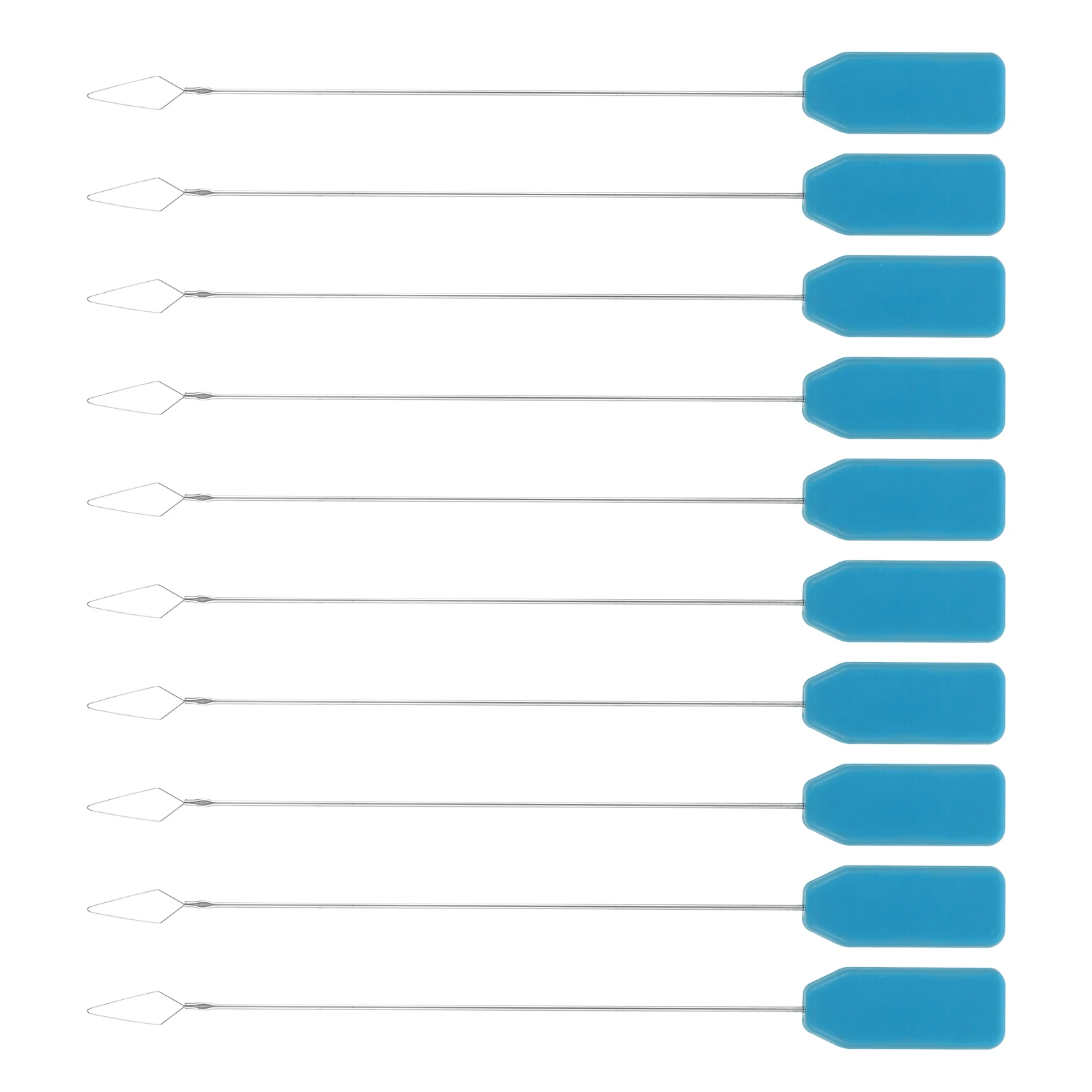 

10 Pcs Threader Floss Needle Threaders Knitting Needles Hand Sewing Guide Tool Auto Stainless Steel Automatic Machine