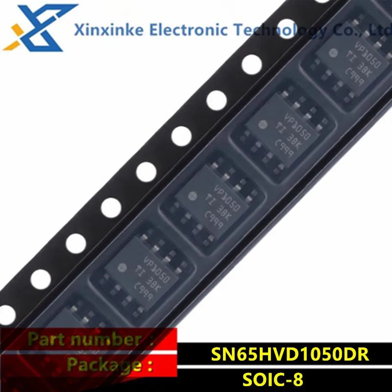 

10PCS SN65HVD1050DR VP1050 SOIC-8 CAN Interface IC High Speed EMC Opt CAN Transceiver Brand New Original