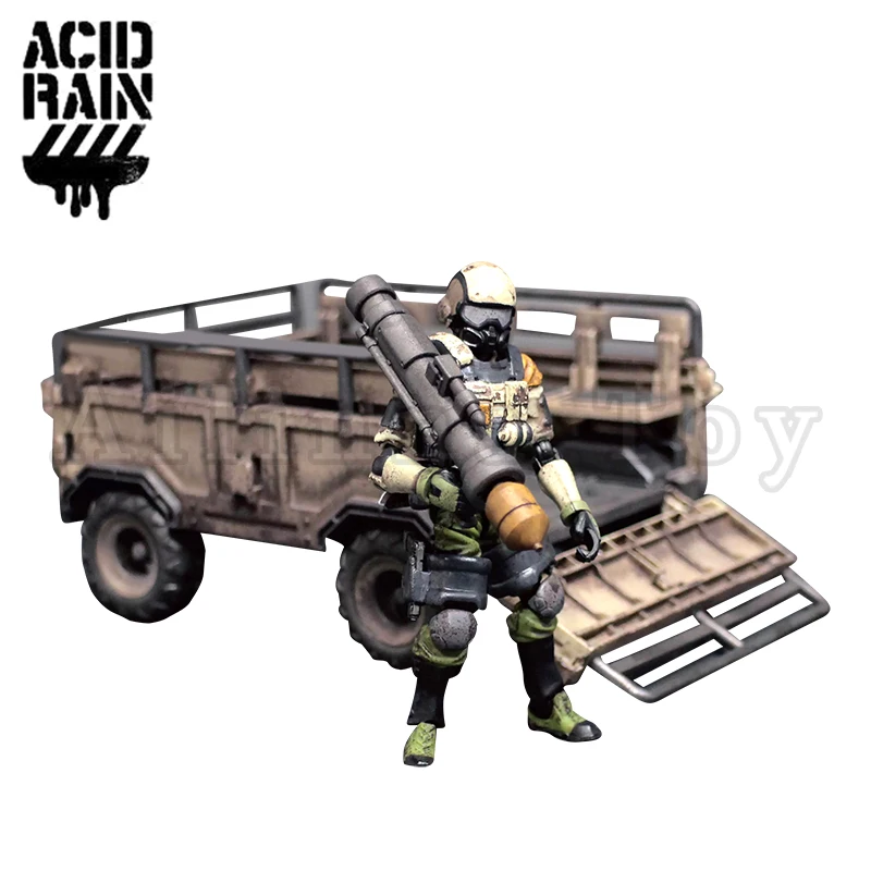 [Pré-encomenda] Acid Rain 1/18 Action Figure FAV-A05 Sandtactical Engineer FAV-A06 Conjunto de reboque blindado de areia Reedição Versão Anime